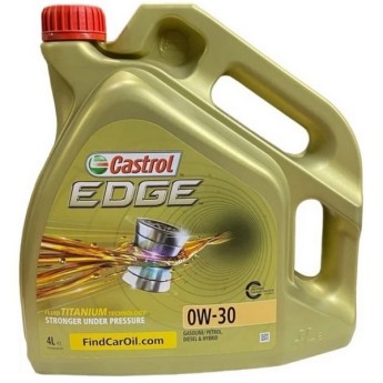 Масло моторное Castrol EDGE 0W-30 C3 (4л) 1533EB