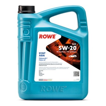 Масло моторное ROWE Highteс Synt АSIA 5W-20 (4л) 20359-0040-99
