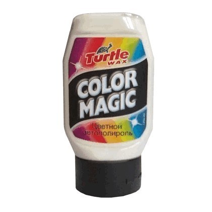 FG6490 Полироль цветной (белый) Color Magic (White) (300 мл) Turtle Wax