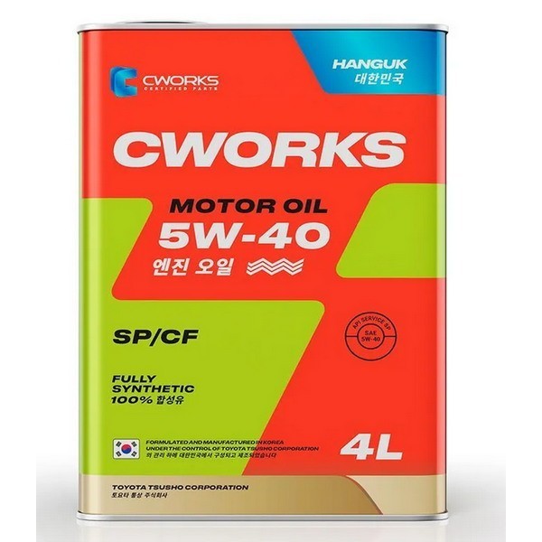 CWORKS HANGUK 5W-40 SP/CF Масло моторное (4л) A13HR2004
