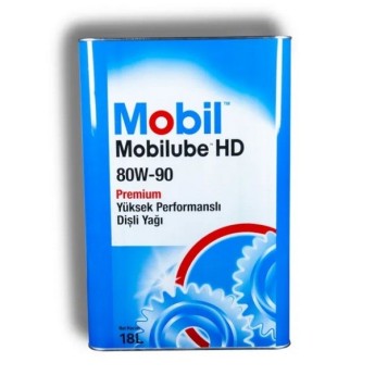 Масло трансмиссионное MOBIL MOBILUBE HD 80W-90 (18л) 155425