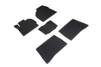 Коврики резиновые "Сетка" Toyota Prius III XW 30 (правый руль) 2009-2015 (комплект) SEINTEX 96850