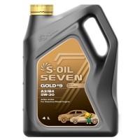 Масло моторное S-oil SEVEN GOLD9 SL/CF 5W-30 A3/B4 (4л) E107773
