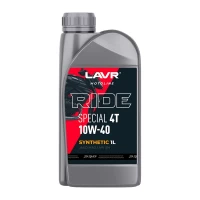 Моторное масло RIDE SPECIAL 4T 10W-40 SN LAVR МОТО (1л) Ln7747