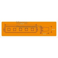 Дневные ходовые огни 1Вт*10LED AIRLINE ADRL1W1004