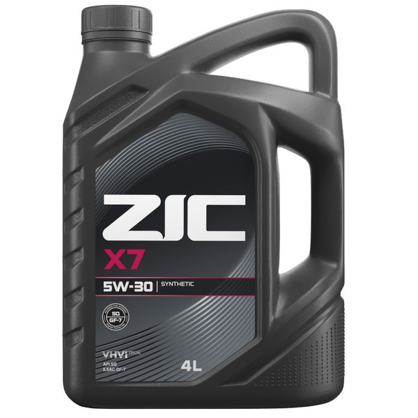 Масло моторное Zic X7 5W-30 (4л) 162675