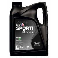 Масло моторное ELF SPORTI 9 5W-30 C2/С3, (5л) 214253
