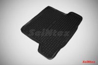 Коврик в багажник CHEVROLET CRUZE sedan 2009-2015 (полимерный) черный SEINTEX 82813