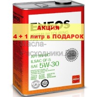 Масло моторное ENEOS Premium TOURING SN 5W-30 (4л + 1л) A8809478942216