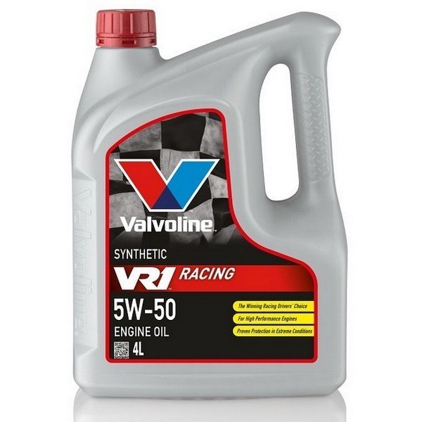 Масло моторное для спортивных автомобилей Valvoline VR1 Racing 5W-50 (4л) 40670940