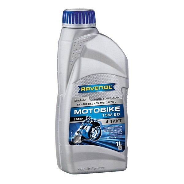 Масло моторное Ravenol Motobike 4-T Ester 15W-50 (1л) 117211300101999