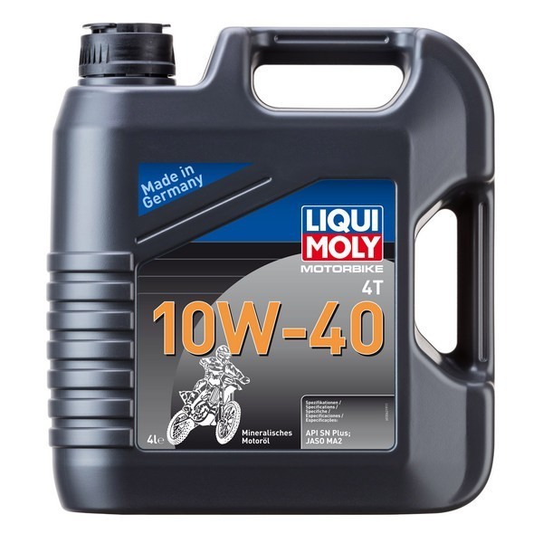 Масло моторное LIQUI MOLY Motorbike 4T Basic Offroad 10W-40 (4л) 3062