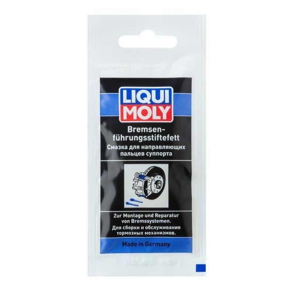 Смазка для направляющих пальцев суппорта Bremsenfuhrungsstiftefett (0,005кг) 21119 Liqui Moly