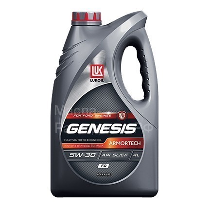 Масло моторное ЛУKОЙЛ GENESIS ARMORTECH FD 5W-30 (FOR FORD, RENAULT) (4л) 3149878