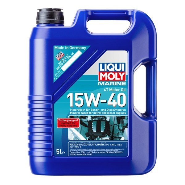 Масло для лодок Liqui Moly Marine 4T Motor Oil 15W-40 (5л) 25016