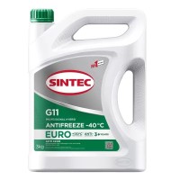 Антифриз A-40 Sintec Euro G11 (ЗЕЛЁНЫЙ) (3кг) 102432