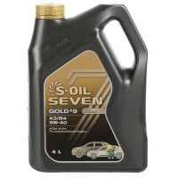 Масло моторное S-oil SEVEN GOLD9 SL/CF 5W-40 A3/B4 (4л) E108222