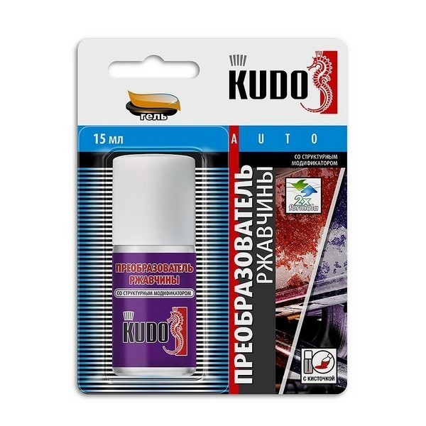 Преобразователь ржавчины с кисточкой 70005 KUDO KU70005