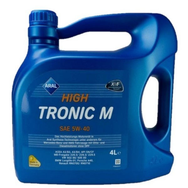 Масло моторное ARAL HighTronic M 5W-40 (4л) 158CC1