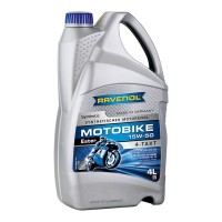 Масло моторное Ravenol Motobike 4-T Ester 15W-50 (4л) 117211300401999