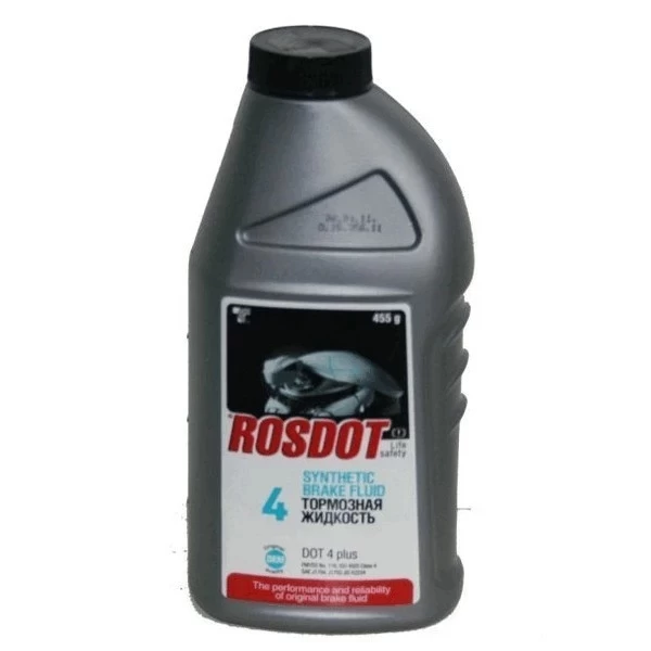 Жидкость тормозная Рос ДОТ-4 Plus (455г) 430101H02