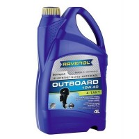 Масло RAVENOL для 4T лодочных моторов Outboardoel 4T 10W-40 (4л) 115320400401999