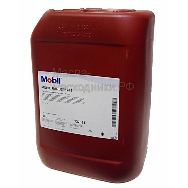 Масло компрессорное MOBIL RARUS 425 (20л) 152675