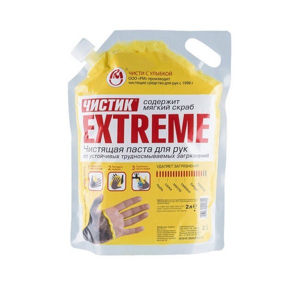 ВМП-Авто Чистик Экстрим средство для очистки рук (желтый) 2000 мл 6205
