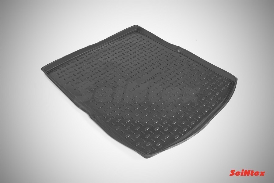 Коврик в багажник HYUNDAI i40 wagon 2012- (полимерный) черный SEINTEX 86271