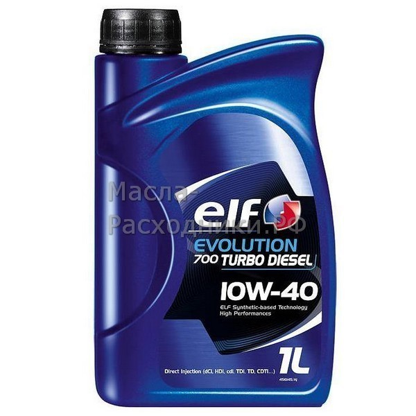 Масло моторное Elf Evolution 700 Turbo Diesel 10W-40 (1л) 201558