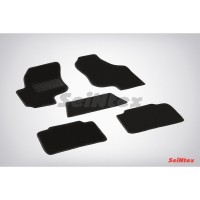 Ворсовые коврики LUX KIA CERATO II 2009-2013 (комплект) SEINTEX 83155