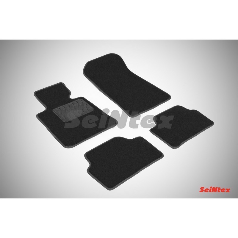 Ворсовые коврики LUX BMW 1 Ser E-81-88 2004-2013 (комплект) SEINTEX 86322
