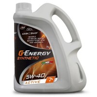 Масло моторное G-Energy Synthetic Active 5W-40 (4л+1л)(АКЦИЯ) 253142608
