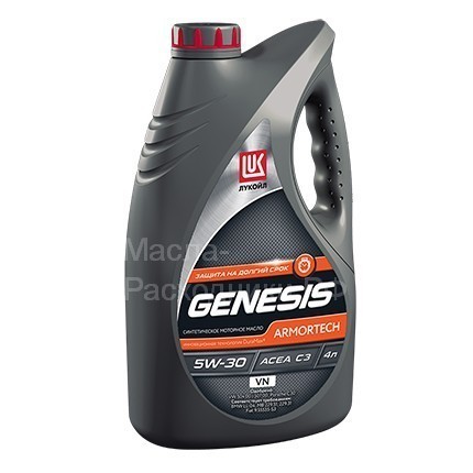 Масло моторное ЛУKОЙЛ GENESIS ARMORTECH VN 5W-30 (FOR VW, BMW, MERCEDES) (4л) 1774129