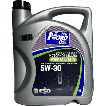 Масло моторное NORD OIL Premium N 5W-30 C3 SN/CF (5л) NRL109