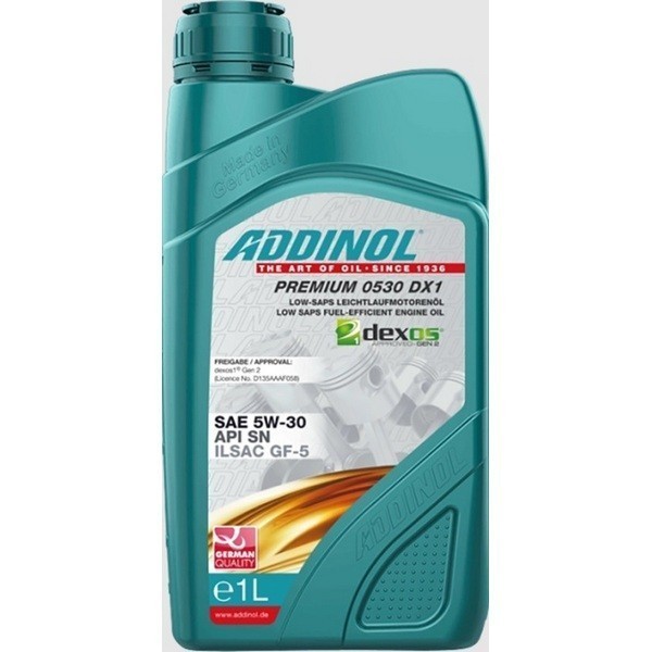 ADDINOL Premium 5W-30 DX1 Масло моторное (1л) 4014766074829