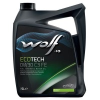WOLF ECOTECH 0W-30 SN/CF C3 FE Масло моторное (5л) 8332500