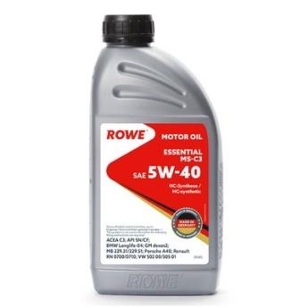 Масло моторное ROWE Essential 5W-40 MS-C3 (1л) 20365-177-2A