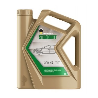 Масло моторное Rоsneft Standart 15W-40 (5л) 40815950