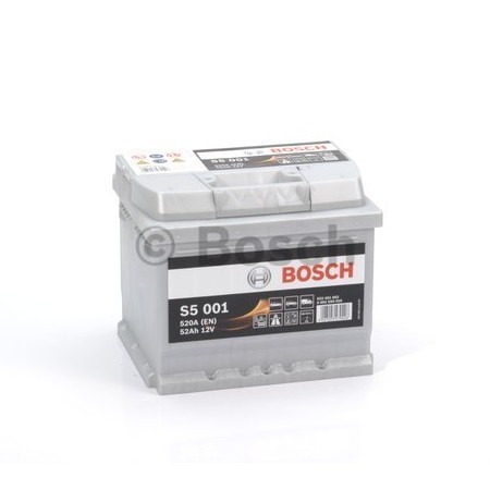 BOSCH Аккумулятор S5 12V 52Ah 540A (-/+) 0092S50010