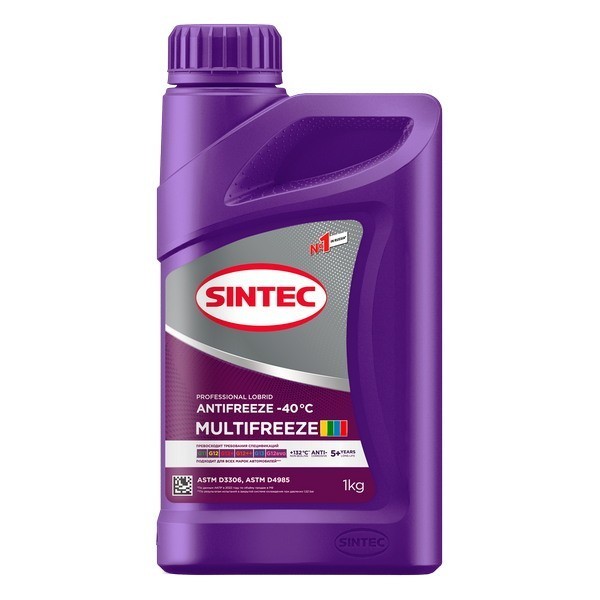 Антифриз A-40 Sintec MULTI FREEZE Violet (1 кг) 990561 купить в ...