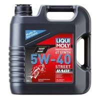 Масло моторное LIQUI MOLY Motorbike 4T Synth Street Race 5W-40 (4л) 1685