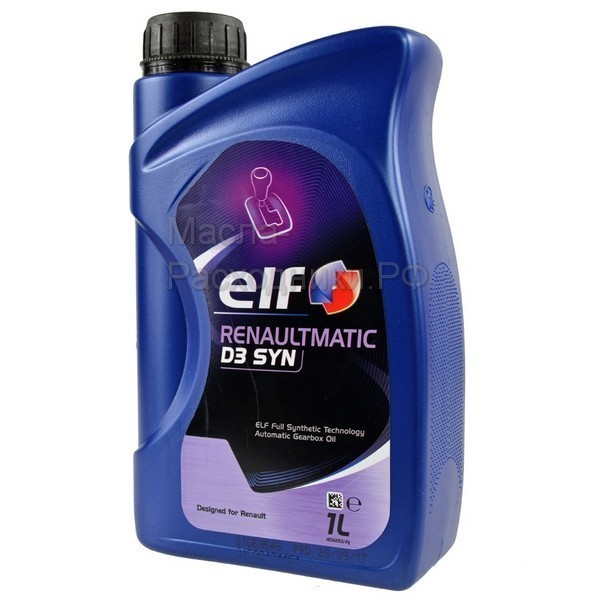 Жидкость для АКПП и гидросистем ELF RENAULTMATIC D3 SYN (1л) 194754