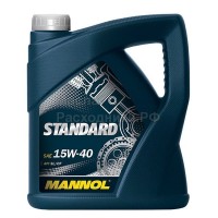 Масло моторное Mannol Standart 15W-40 (5л) 1216