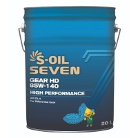 Масло трансмиссионное S-oil SEVEN Gear HD 85W-140 GL-5 (20л) E107799