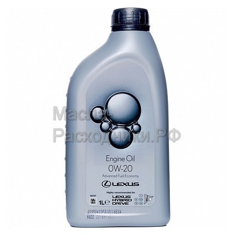 LEXUS 0W-20 Масло моторное (1л) 0888083262GO