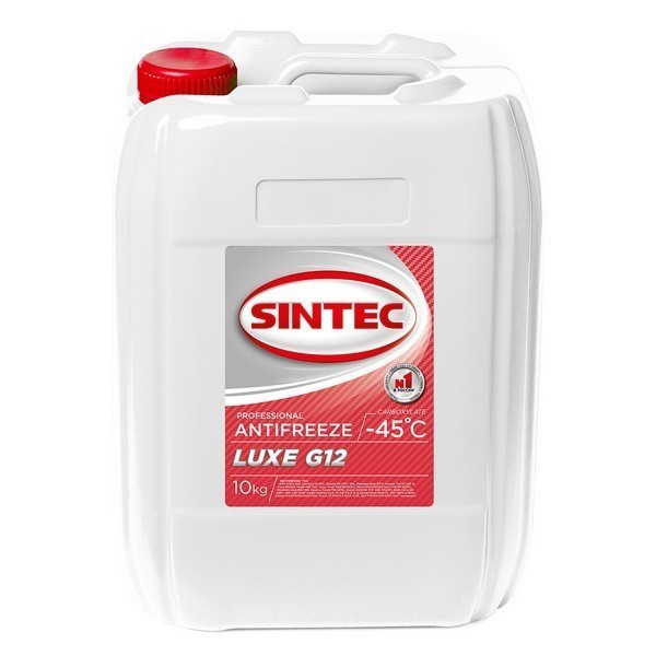 Антифриз A-45 Sintec LUX G12 (красный) (10кг)  613504