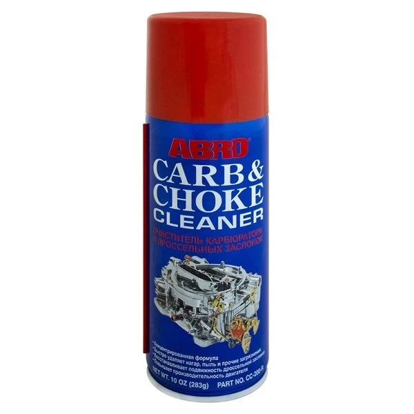 ABRO Carb & Choke Cleaner Очиститель карбюратора (аэрозоль) 283 гр CC200RU