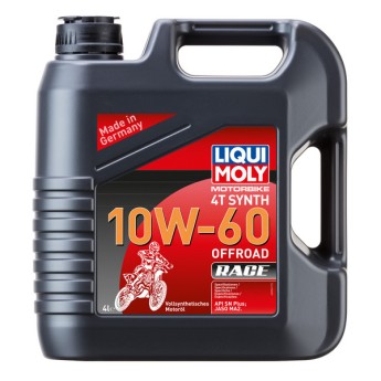 Масло моторное LiquiMoly Motorbike 4T Synth Offroad Race 10W-60 (4л) 3054