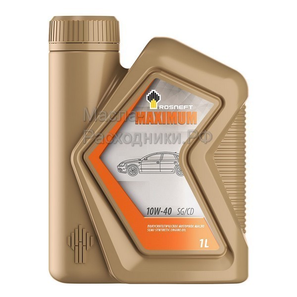 Масло моторное Rosnеft Маximum 10W-40 (1л) 40814332